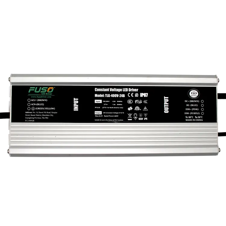 What Is a High PF 24V 400W Constant Voltage LED Driver and Why Does It Matter?